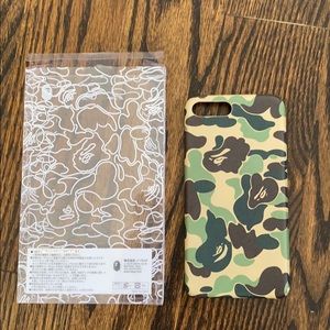 100% authentic BAPE iPhone case for 8 plus